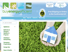Tablet Screenshot of buyenergyefficient.org